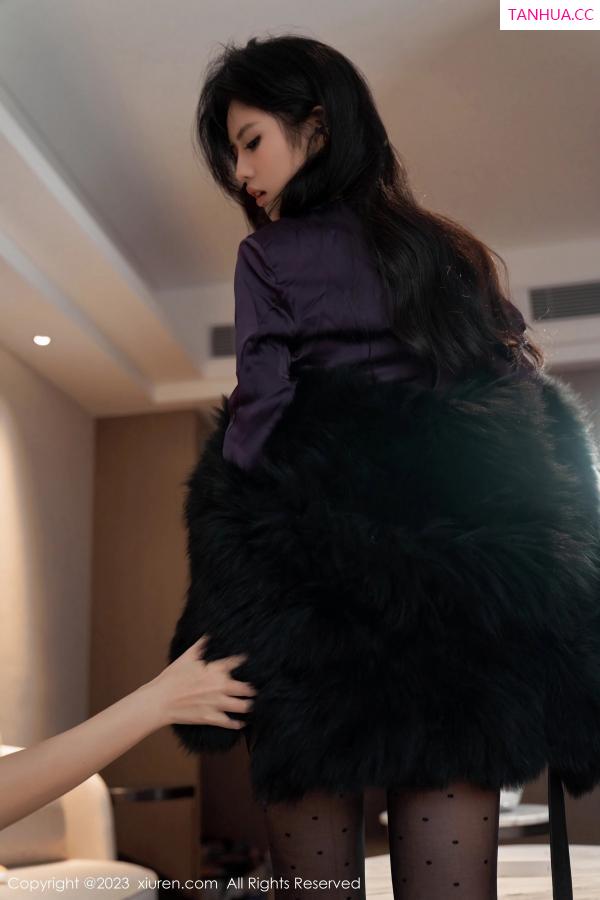 李浅浅  [XiuRen]高清写真图 2023.04.27 No.6649 浅浅Danny 黑丝美腿第35张图片